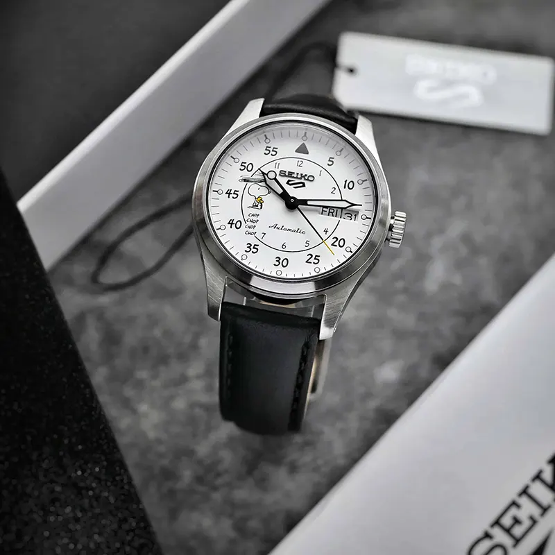 Seiko 5 Sports GMT Automatic 'Champagne Flieger' Men's Watch- SRPJ87K1